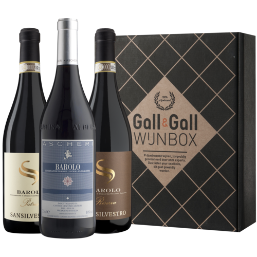 Wijnbox Barolo 3X75CL