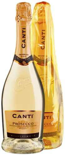 Canti Prosecco Millesimato Extra Dry Cellphane 75CL