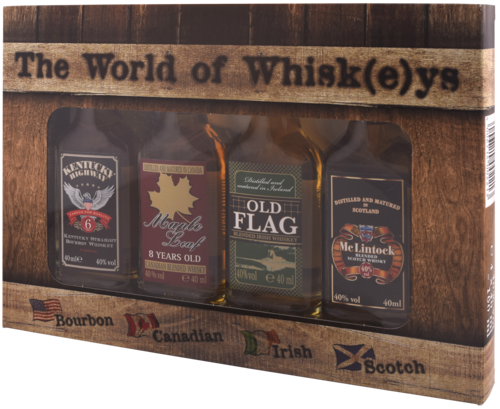 The World of Whisk(e)ys Cadeaupakket