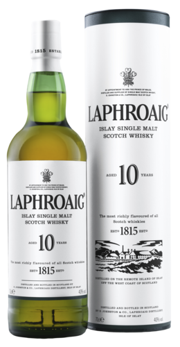 Laphroaig 10 Years Single Malt Whisky 70CL