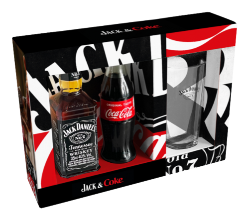 Jack Daniel's Cadeaupakket met Coca Cola