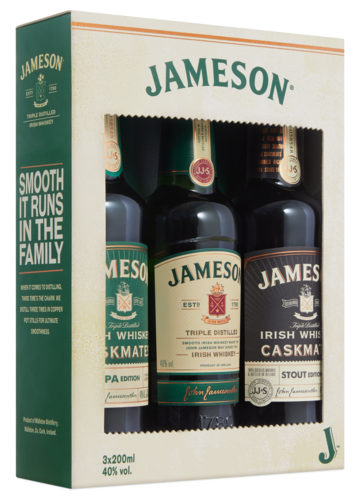 Jameson Tripack Cadeaupakket