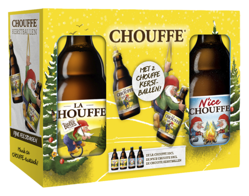 La Chouffe GVP met Kerstbal