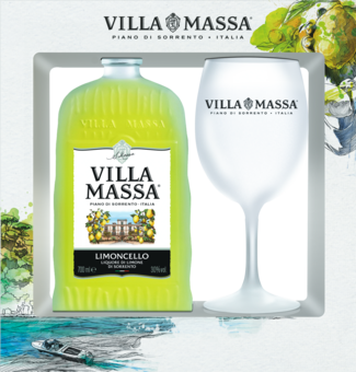 Villa Massa Limoncello geschenkverpakking