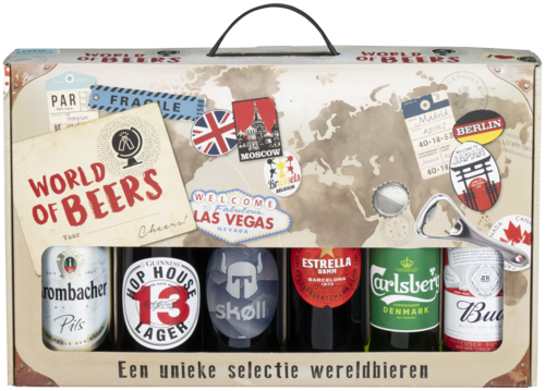 World of Beers geschenkverpakking