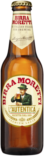 Birra Moretti L'Autentica Bier Fles