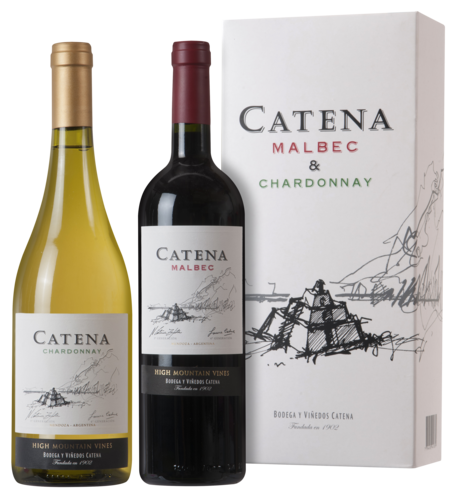 Catena Malbec & Chardonnay Geschenkverpakking