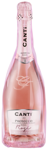 Canti Prosecco Rosé Cellophane Cadeauverpakking