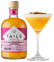 Tails cocktail Passion Fruit Martini
