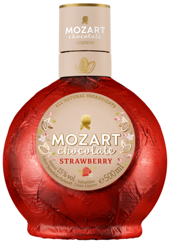 Mozart Strawberry White Chocolate Cream