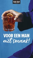 Wenskaart man met smaak