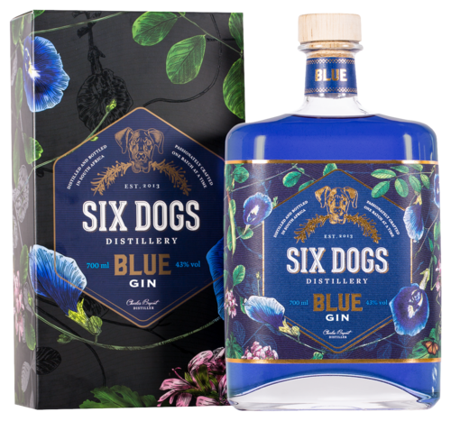 Six Dogs Gin Blue