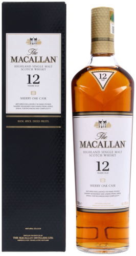 The Macallan Sherry Oak 12 years