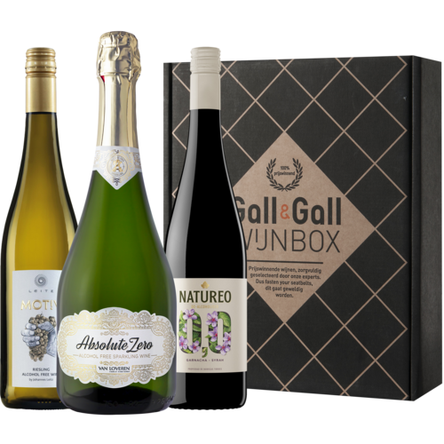Wijnbox Alcoholvrij 3X75CL