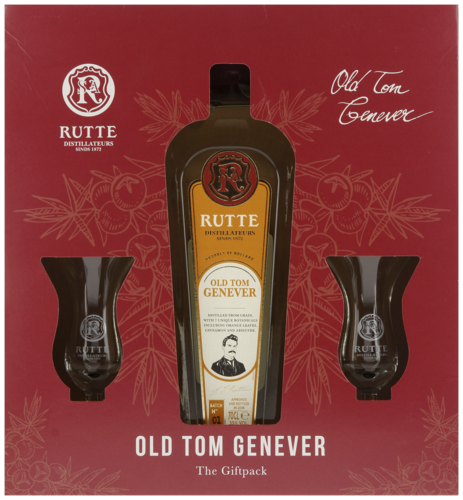 Rutte Old Tom Genever Cadeauverpakking