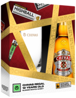 Chivas Regal 12 Years + Highball Glas Giftpack