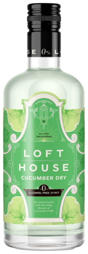 Loft House Gin Cucumber Dry Alcoholvrij