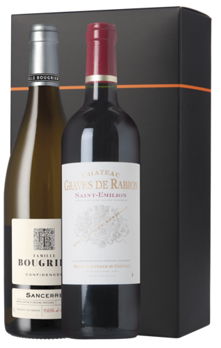 Duo Pakket Klassiek Franse Saint Emolion en Sancerre 2X75CL